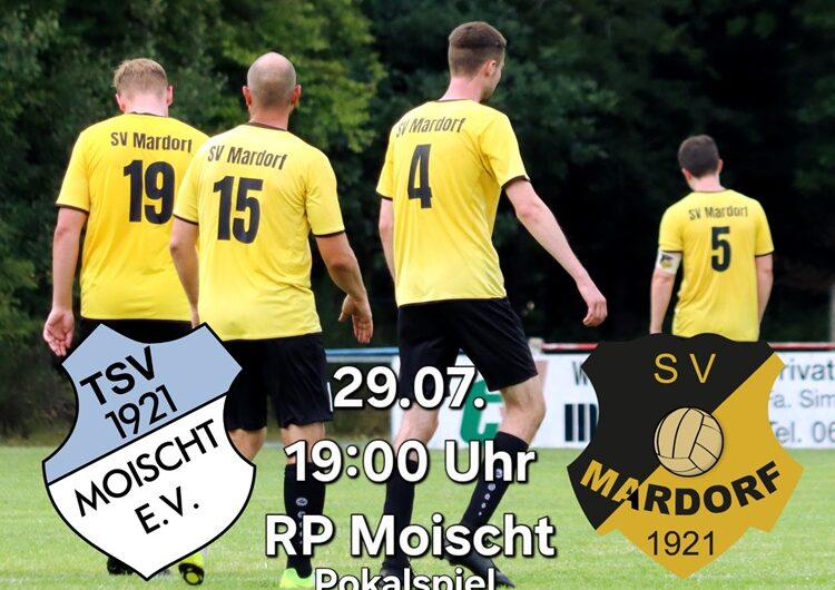 Pokalspiel zum Auftakt in die Pflichtspielsaison